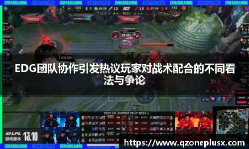 EDG团队协作引发热议玩家对战术配合的不同看法与争论